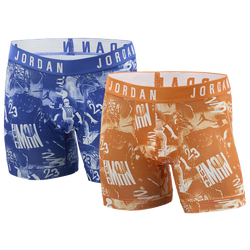 Men's - Jordan Collage AOP Polyester 2 Pack - Orange/Blue