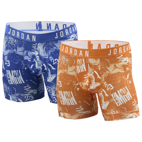  - Jordan Collage AOP Polyester 2 Pack - Orange/Blue