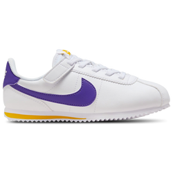 Boys' Preschool - Nike Cortez EasyOn - White/Purple