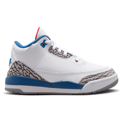 MENS - Jordan Retro 3 - White/Red Gray