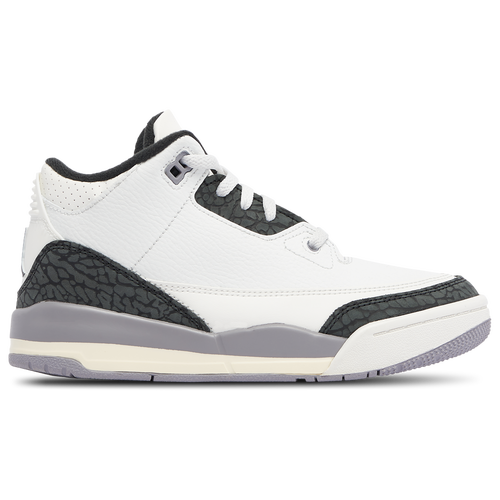 

Boys Preschool Jordan Jordan Retro 3 - Boys' Preschool Shoe White/Red/Grey Size 12.0