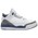 Jordan Retro 3 - Boys' Preschool White/Midnight Navy/Cement Grey