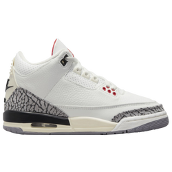 Boys' Grade School - Jordan Retro 3 - Red/Black/White