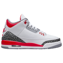 Boys' Grade School - Jordan Retro 3 - Black/Red/White