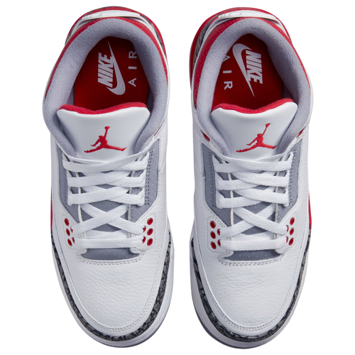 Jordan retro 3 all white online