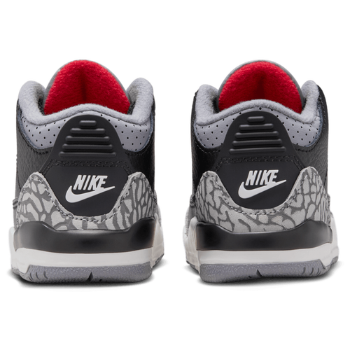 Air jordan 3 black cement toddler clearance
