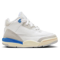 Girls' Toddler - Jordan Retro 3 - Summit White/Hydrogen Blue