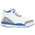 Jordan Retro 3 - Boys' Toddler White/Grey/Blue