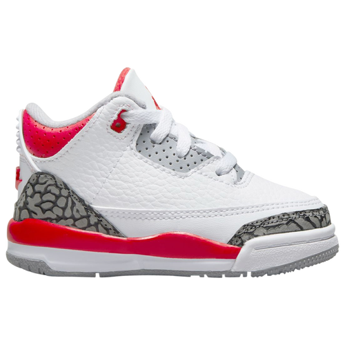 

Jordan Boys Jordan Retro 3 - Boys' Toddler Basketball Shoes White/Red/Black Size 5.0