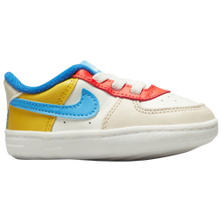 Boys' Infant - Nike Force 1 - University Blue/Rush Orange