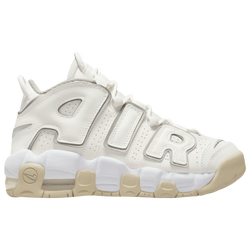Boys' Grade School - Nike Air More Uptempo - Phantom/Lt Iron Grey/White