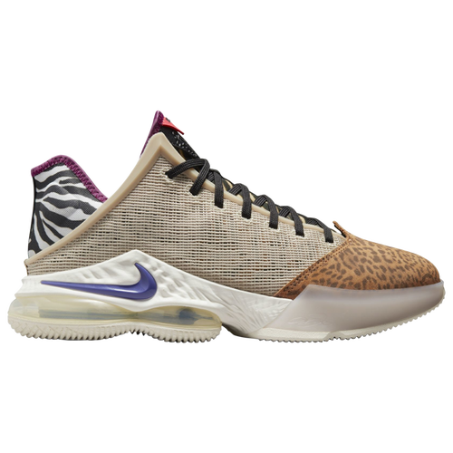

Nike Mens Nike LeBron 19 Low - Mens Basketball Shoes Beige/White/Black Size 10.5