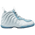 Nike Little Posite One - Girls' Grade School Aura/Aura