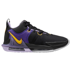 Men's - Nike LeBron Witness VII - Purple/Black/Gold