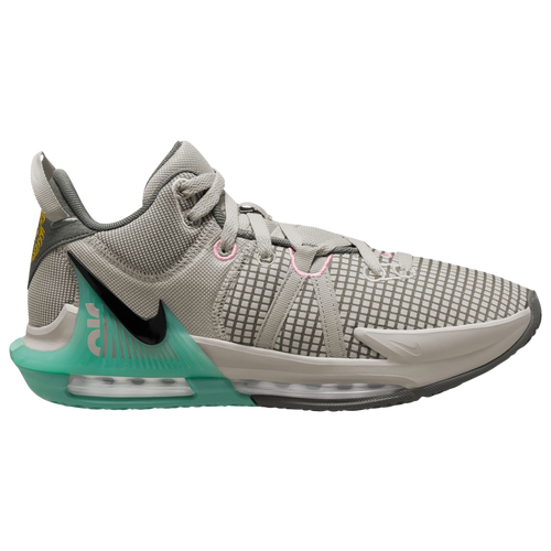 

Nike Mens LeBron James Nike LeBron Witness VII - Mens Basketball Shoes Light Bone/Black/Emerald Rise Size 13.0