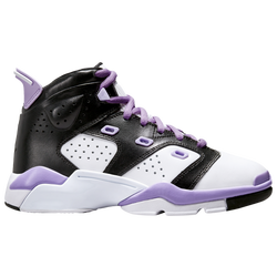 Girls' Grade School - Jordan 6-17-23 - Black/White/Purple