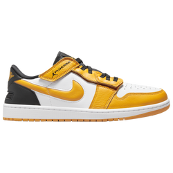 Men's - Jordan AJ1 Low Flyease - White/Yellow/Multi