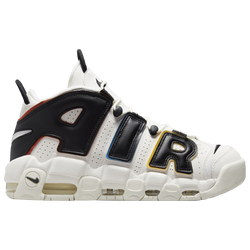 Men's - Nike Air More Uptempo - Sail/Black/Multi Color