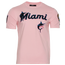 Pro Standard Marlins Retro Logo T-Shirt - Men's Pink/Pink