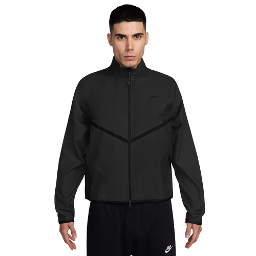 MENS - Nike Tech Shori Knit Track Jacket - Black