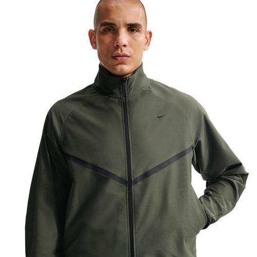 Nike Tech Shori Knit Track Jacket - Nike Cargo Khaki/Black