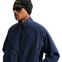 Men's - Nike Tech Shori Knit Track Jacket - Obsidian/Black