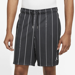 Men's - Jordan Essential All Over Print Shorts - Black/White