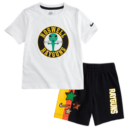 Boys' Toddler - Nike NSW Rayguns Shorts Set - Black/White