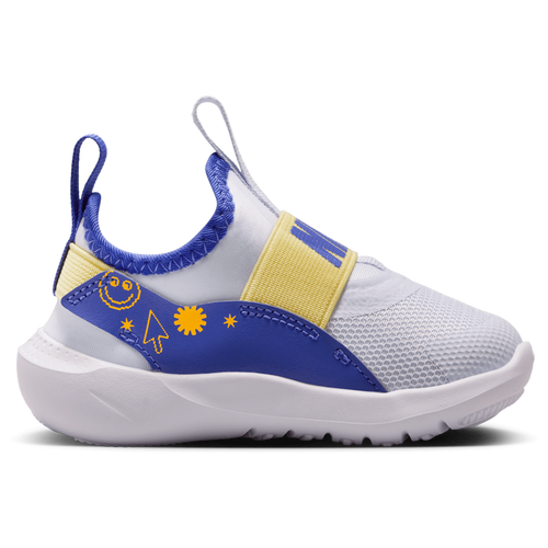 Nike Boys Flex Runner 4 SE - Boys' Toddler Running Shoes - Lapis / Football Grey / Laser Orange