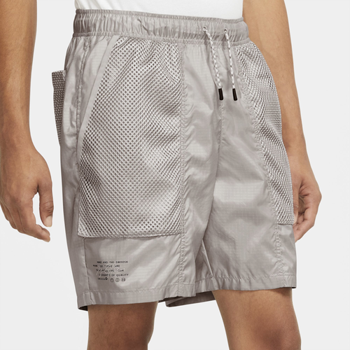 Shop Jordan Mens  Jumpman Statement Woven Shorts In Grey/black