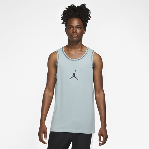 

Jordan Mens Jordan Dri-FIT Air Graphic Tank - Mens Blue/Black Size M