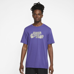 Men's - Jordan Jumpman Graphics Crew - Purple/Silver