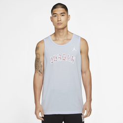 Men's - Jordan Sport DNA Graphic Tank - Grey/White