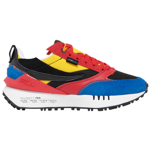 

Fila Boys Fila Renno Next Gen - Boys' Grade School Running Shoes Yellow/Red/Blue Size 5.5