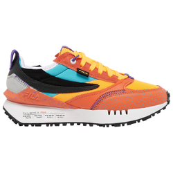 Girls' Grade School - Fila Renno Next Gen  - Orange/Teal
