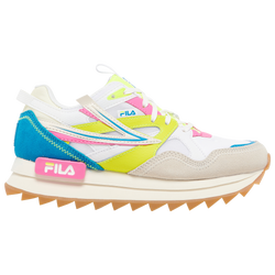 Women's - Fila Sandenal Orbit - White/Yellow