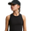Nike Mavn DriFit Ribbed Tank Top - Girls' Grade School Black/Black/Black
