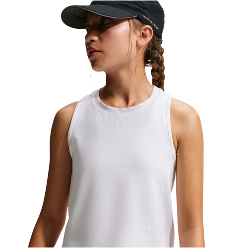 Nike Mavn DriFit Ribbed Tank Top - Nike White