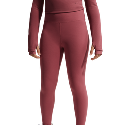 Girls' Grade School - Nike Mavn DriFit High Rise FL Tight - Pink Smoke/Pink Smoke