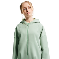 Girls' Grade School - Nike Mavn TechFit Knit FZ Hoodie - Steam/Steam
