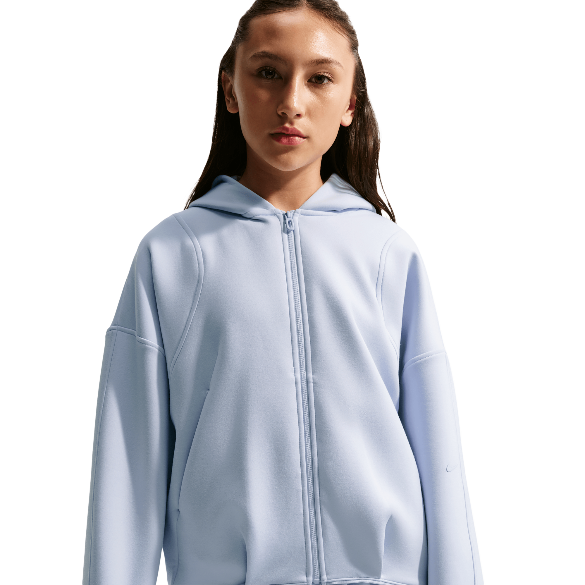 Nike Mavn TechFit Knit FZ Hoodie - Girls' Grade School | Foot Locker