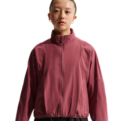 Girls' Grade School - Nike Mavn Repel UV Run Jacket - Pink Smoke/Reflective Silver