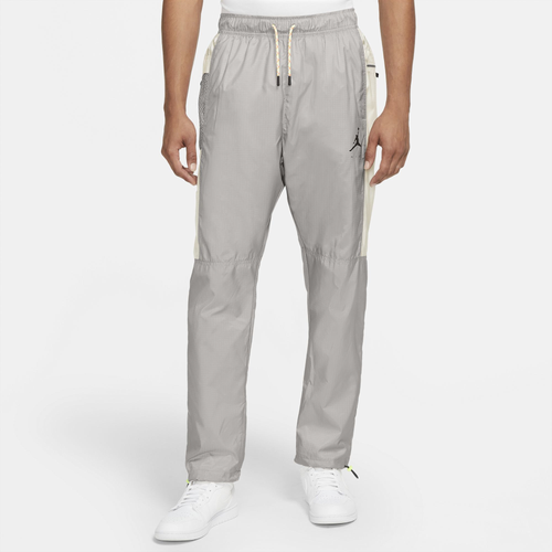 Jordan Mens  Jumpman Statement Suit Pants In Grey/white