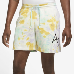 Men's - Jordan Sport DNA Fleece Shorts - Purple/Green/White