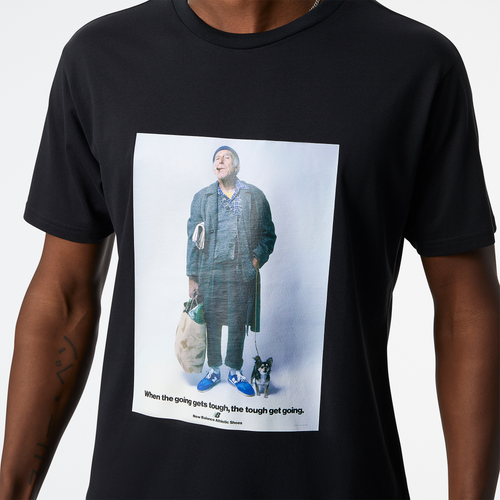 T-shirt In ModeSens New Mens | Black/multi Grandpa Balance