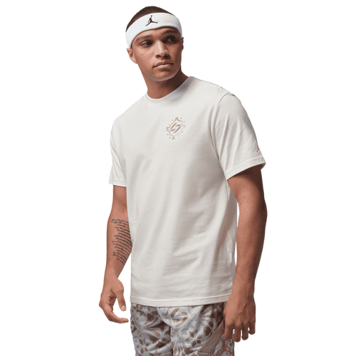  - Jordan Dri-FIT SPT Short Sleeve Crew - Sail/Khaki