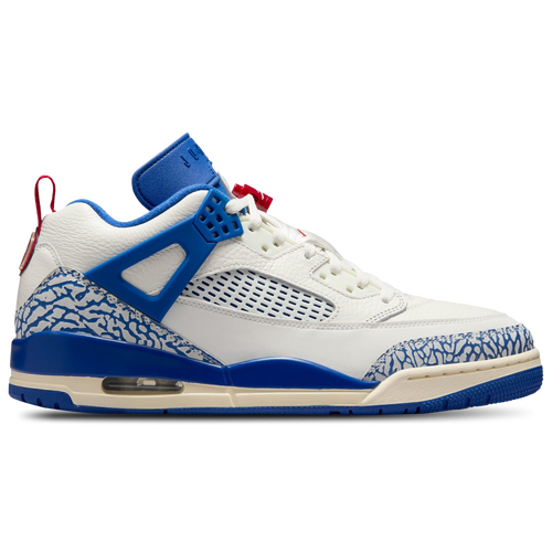  - Jordan Spizike Low - Sail/Storm Blue Varsity Red