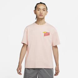 Men's - Nike Keep It Clean T-Shirt - Pink/Black