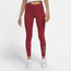 Nike Sportswear Leopard Graphic Futura Leggings - Women's Pomegranate