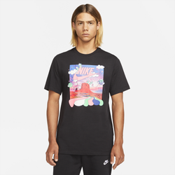 Men's - Nike Black Light Photo T-Shirt - Black/Multi